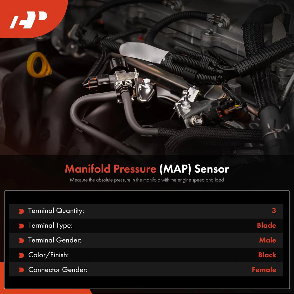 Power Brake Booster Sensor for Chevy Silverado 1500 GMC Sierra 1500 (2007–2013)