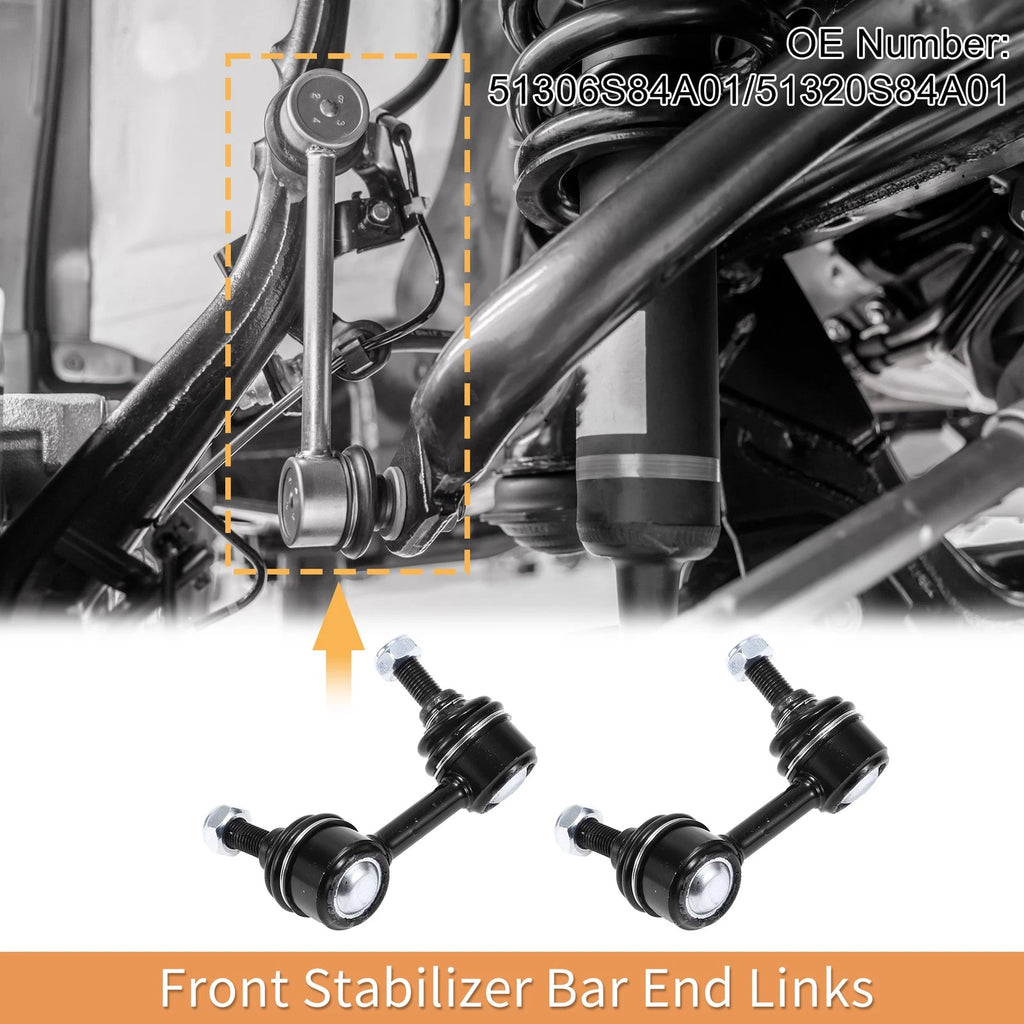 Front Stabiliser Sway Bar Link Kit with Bushing for Honda Accord (No. 51306S84A01)