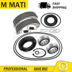 Rear Brake Drum Bearing Seals Kit & Shoes for Honda Foreman Rubicon 500 (2001–2014)