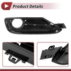 1x Front Right Fog Light Grill for BMW 320i (2012 - 2015) Black