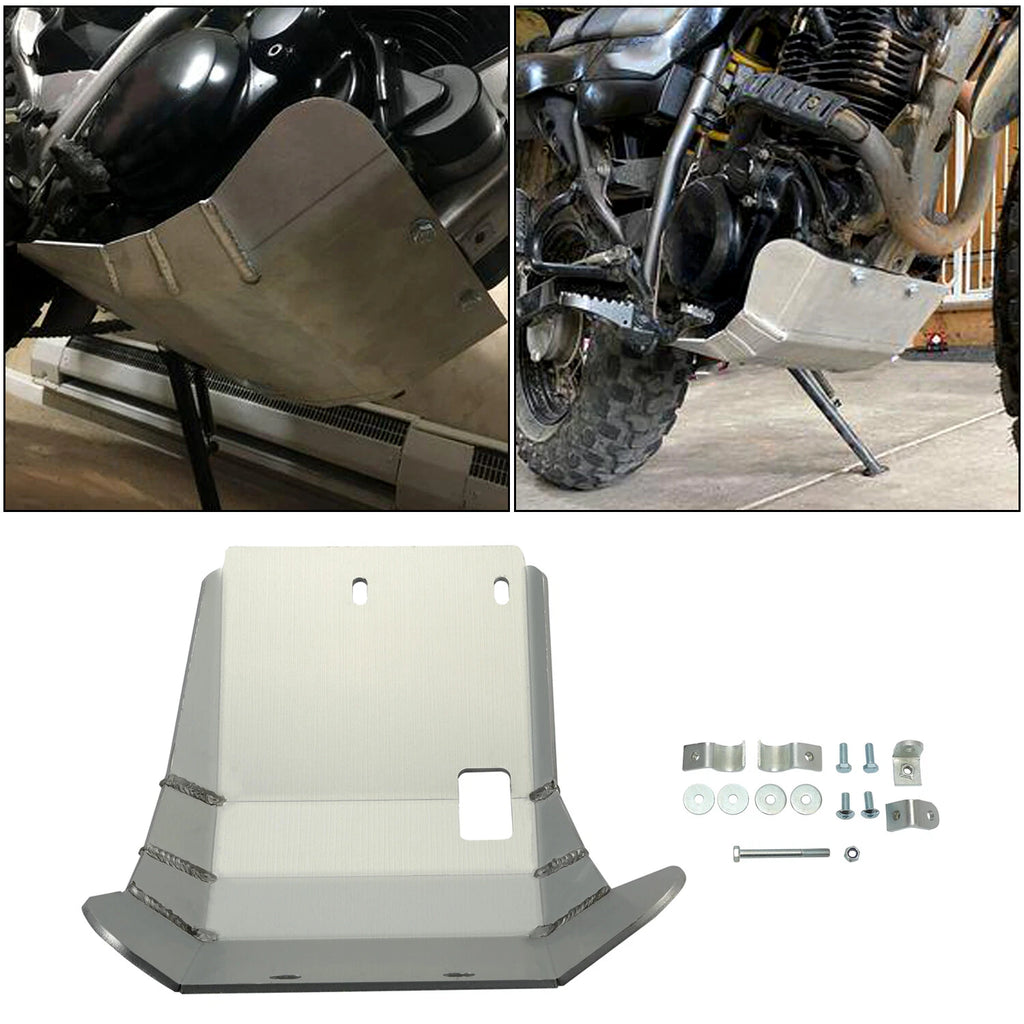 Engine Guard Skid Plate for Yamaha TW200 (1987–2026) Aluminum