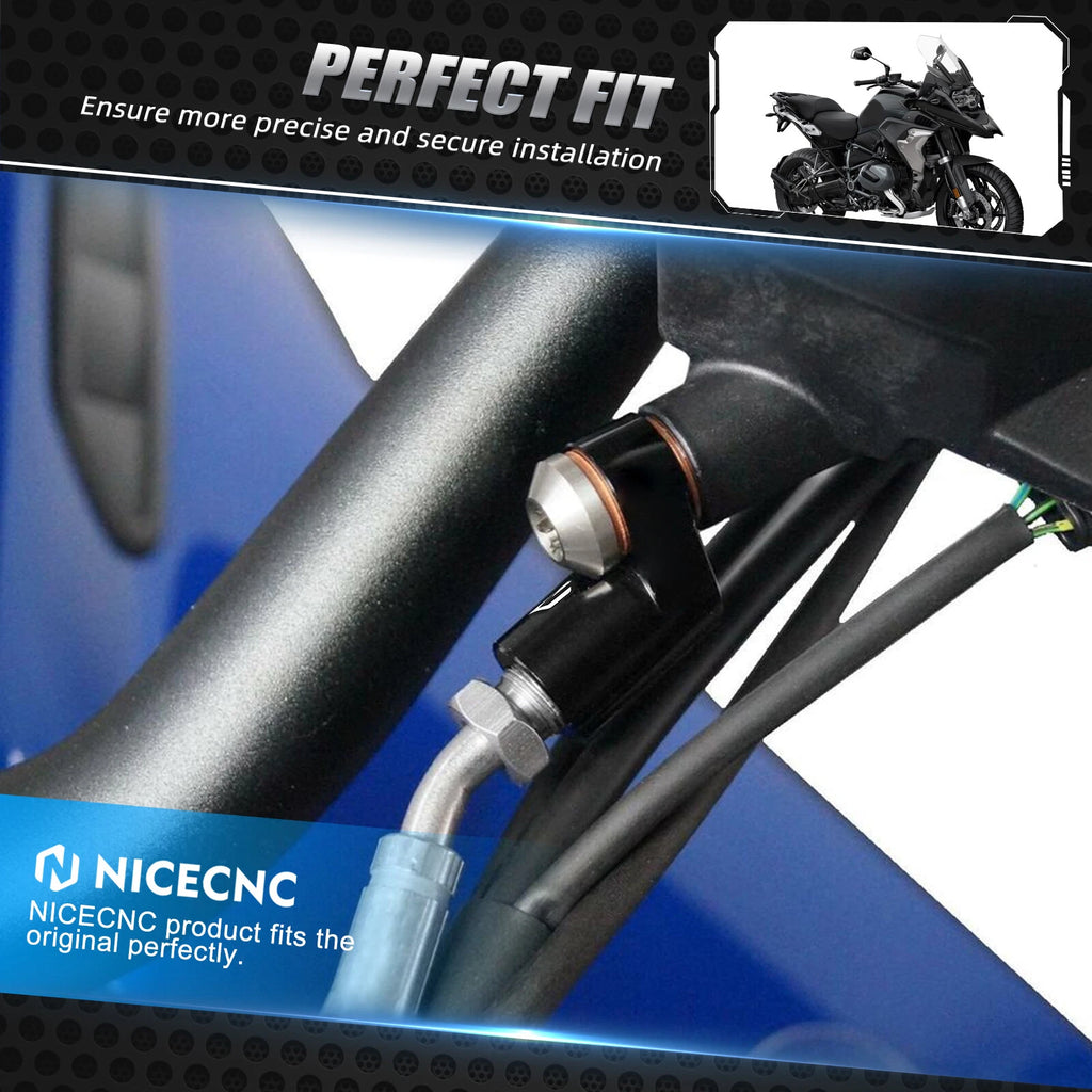 Hydraulic Clutch/Brake Hose Extension Adapter for BMW R1200GS/Adventure (2013–2020)