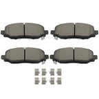 Rear Ceramic Brake Pads for Jeep Wrangler (2018–2020)