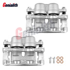 Front Left Right Brake Calipers w/ Bracket for Silverado Sierra 1500 (2007–2014)