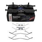 Set of 4 Bosch QuietCast Rear Ceramic Brake Pads for BMW E36 E46 Saab 9-5 (1992–2006)