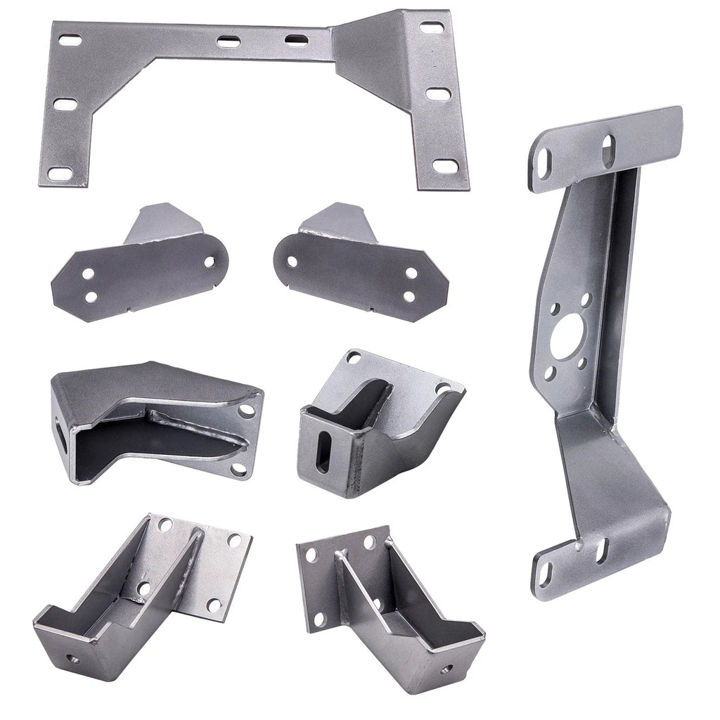 8Pcs Engine Motor & Trans Mount Brackets for Nissan 240SX S13 (1989–1998)