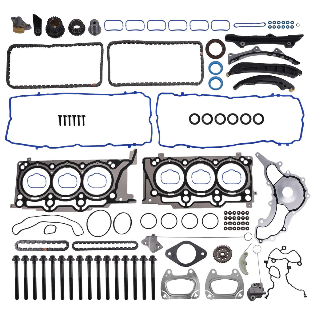 Timing Chain & Head Gasket Kit for Jeep Dodge RAM Chrysler 3.6L V6 (2011–2015)