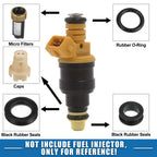 Set of 6 Fuel Injector O Rings Seals with Micro Filters for Toyota Tacoma (1999–2004)
