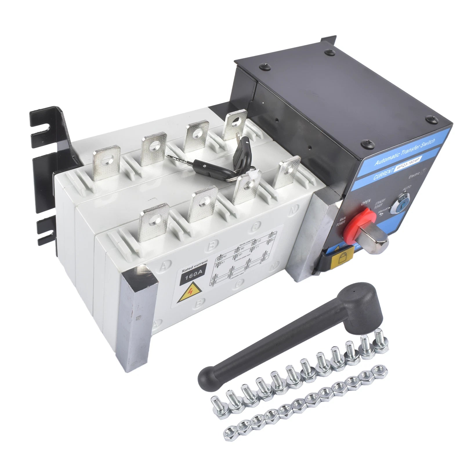 Automatic Transfer Switch for Industrial Applications (160A, 110V/220V)
