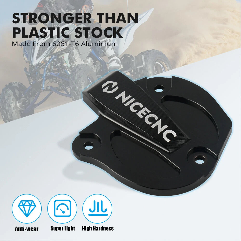 Thumb Throttle Cover Guard with Bolts for Yamaha Raptor 700 700R (2011–2026)