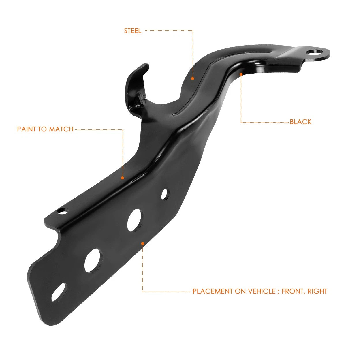RH Engine Hood Half Hinge for GMC Acadia Limited (2013–2017)