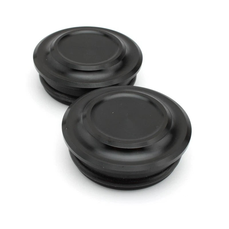 Black Frame End Caps Blanking Plugs for Honda CMX500 Rebel 500 (2020–2021)