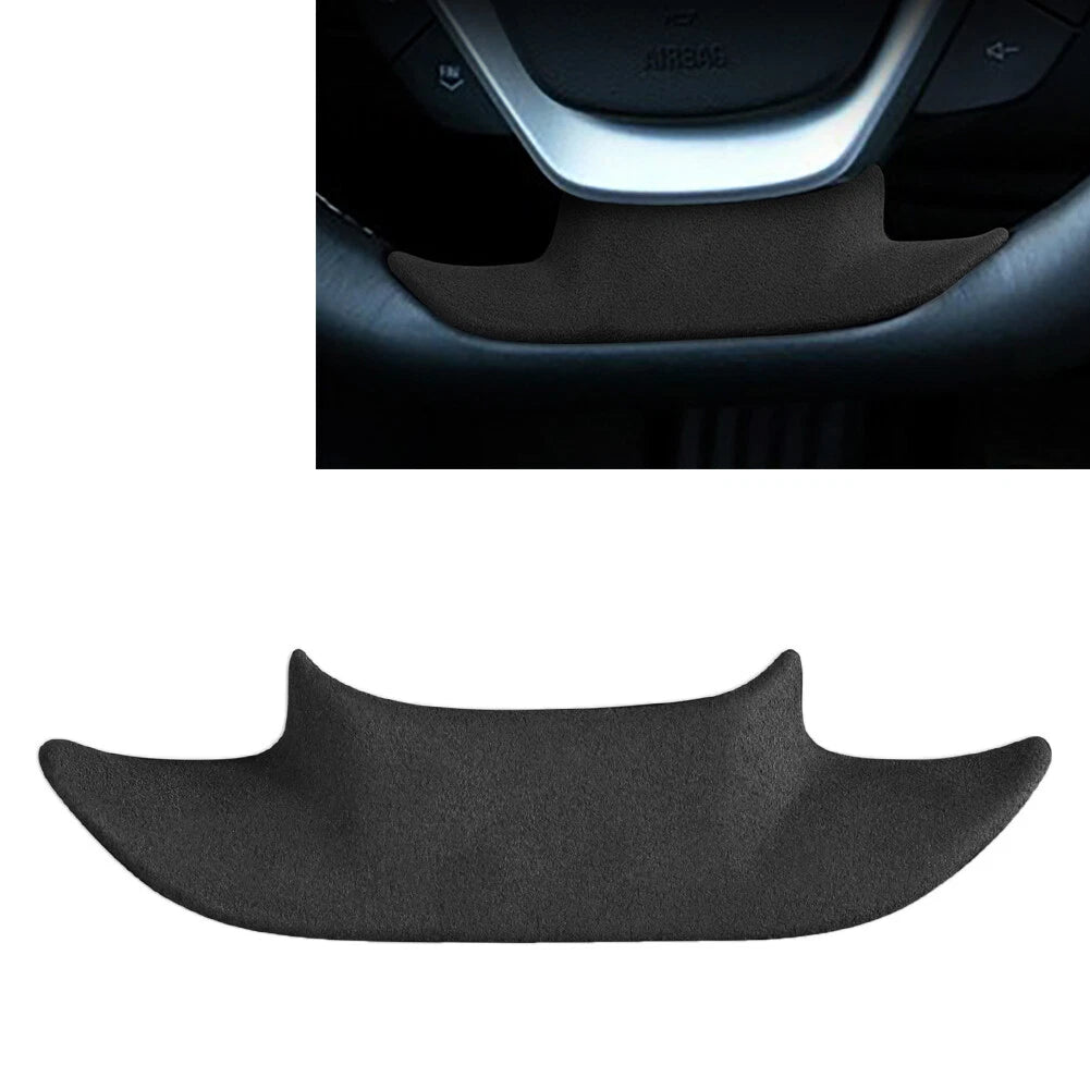 Suede Steering Wheel Lower Cover Trim for Chevrolet Corvette C7 (2014–2019)