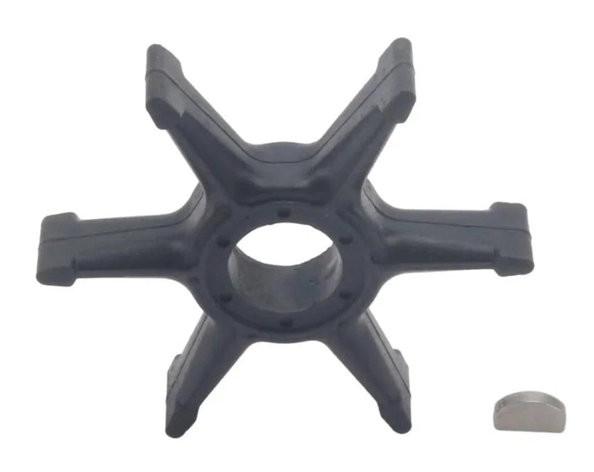 Water Pump Impeller with Key for Yamaha 2 Stroke 25 30 HP Outboard (689-44352-01)
