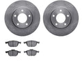 Front Brake Pad and Rotor Kit for Mazda 3 (2004–2013) DD685RX