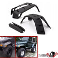 Set of 6 Pocket Extended Fender Flares for Jeep Wrangler TJ (1997–2006)