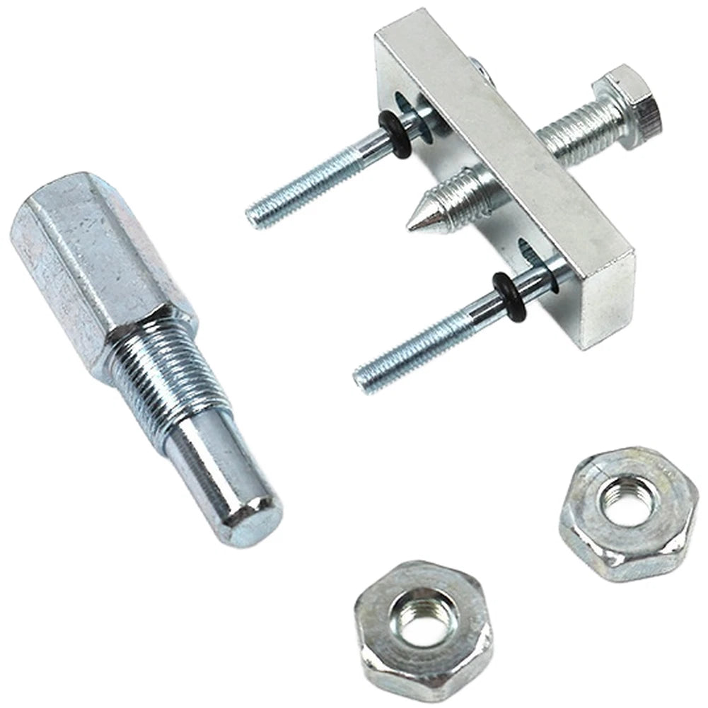 Chainsaw Repair Tool Kit with Flywheel Puller for Piston Stopper Screw