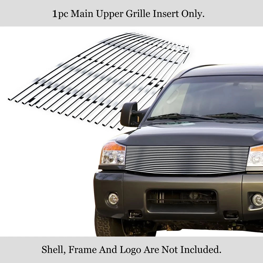 Stainless Steel Billet Grille for Nissan Armada/Titan (2004–2015)