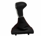 Automatic Shift Boot Cover for Audi A5 (2008–2016) Red Stitch