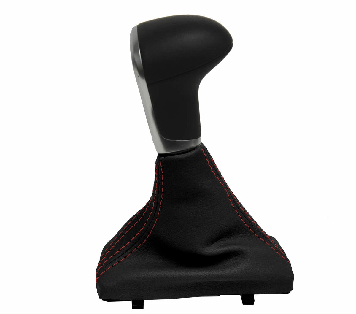 Automatic Shift Boot Cover for Audi A5 (2008–2016) Red Stitch