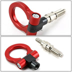 1.88" Aluminum Red Racing Towing Hook Kit for European Cars (EDM)