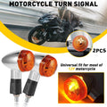 2X Amber Turn Signal Lights for Suzuki Boulevard C50 M50 C90 