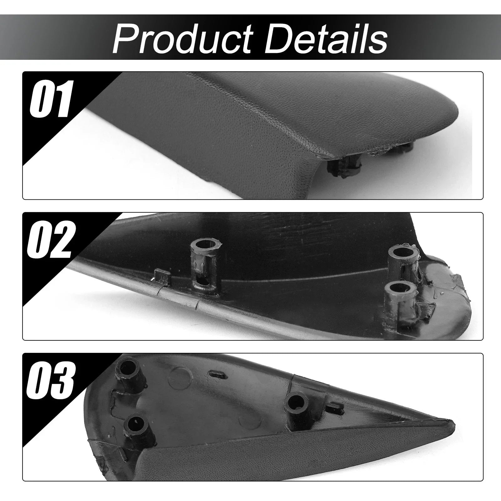 Mirror Molding Trim Reverse Triangle Plate for Nissan Versa (2012–2019)