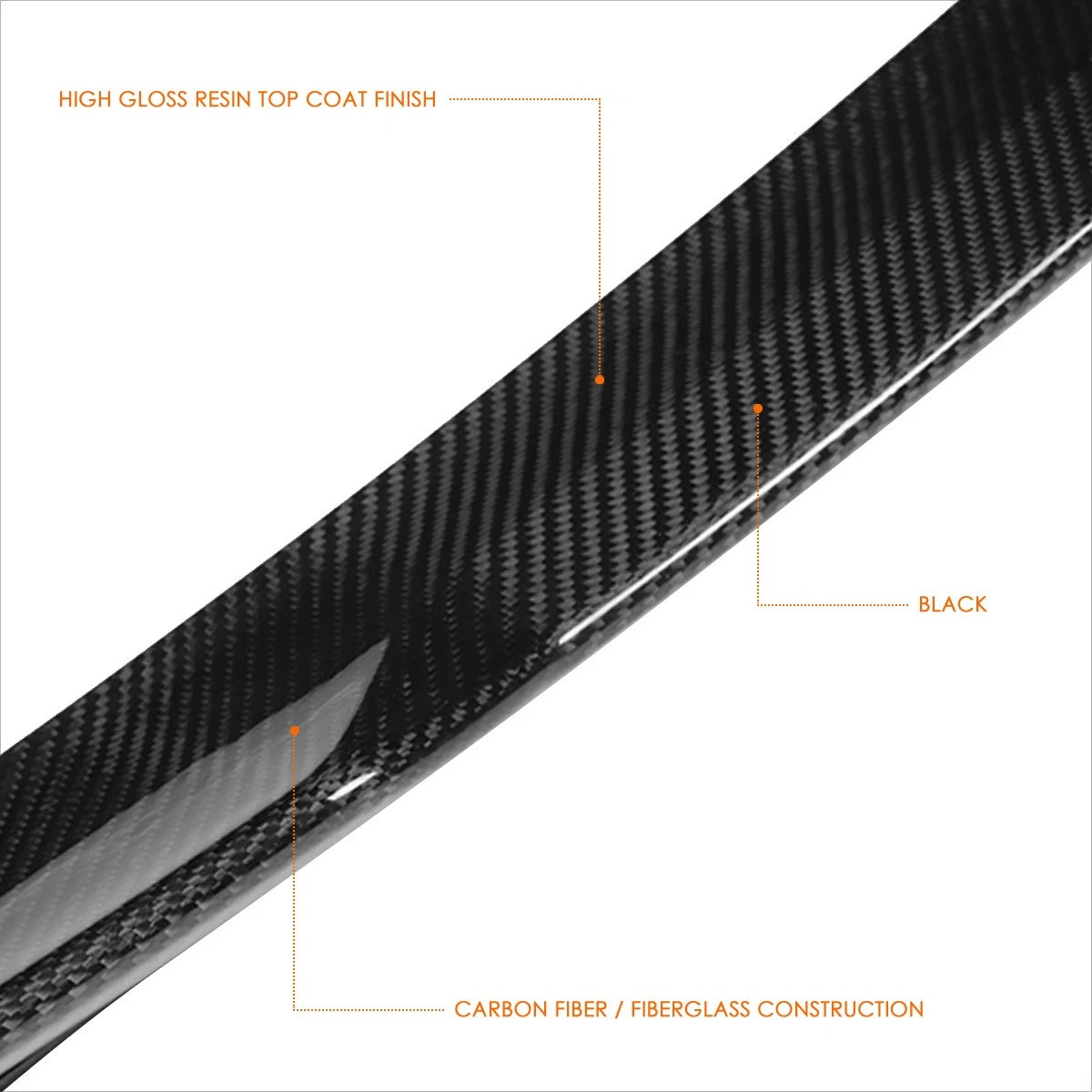 Carbon Fiber Duck Bill Trunk Spoiler for BMW 4-Series F32 F33 F36 (2014–2020)
