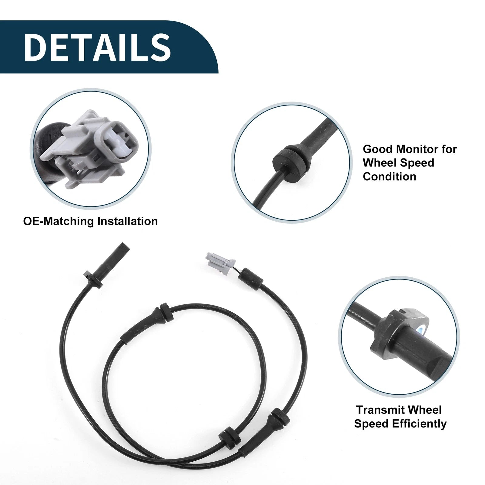 ABS Wheel Speed Sensor No. 47910-JA000 for Nissan Altima (2007–2013)