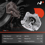 Rear Left Brake Caliper with Bracket for BMW X3 (2004-2010)