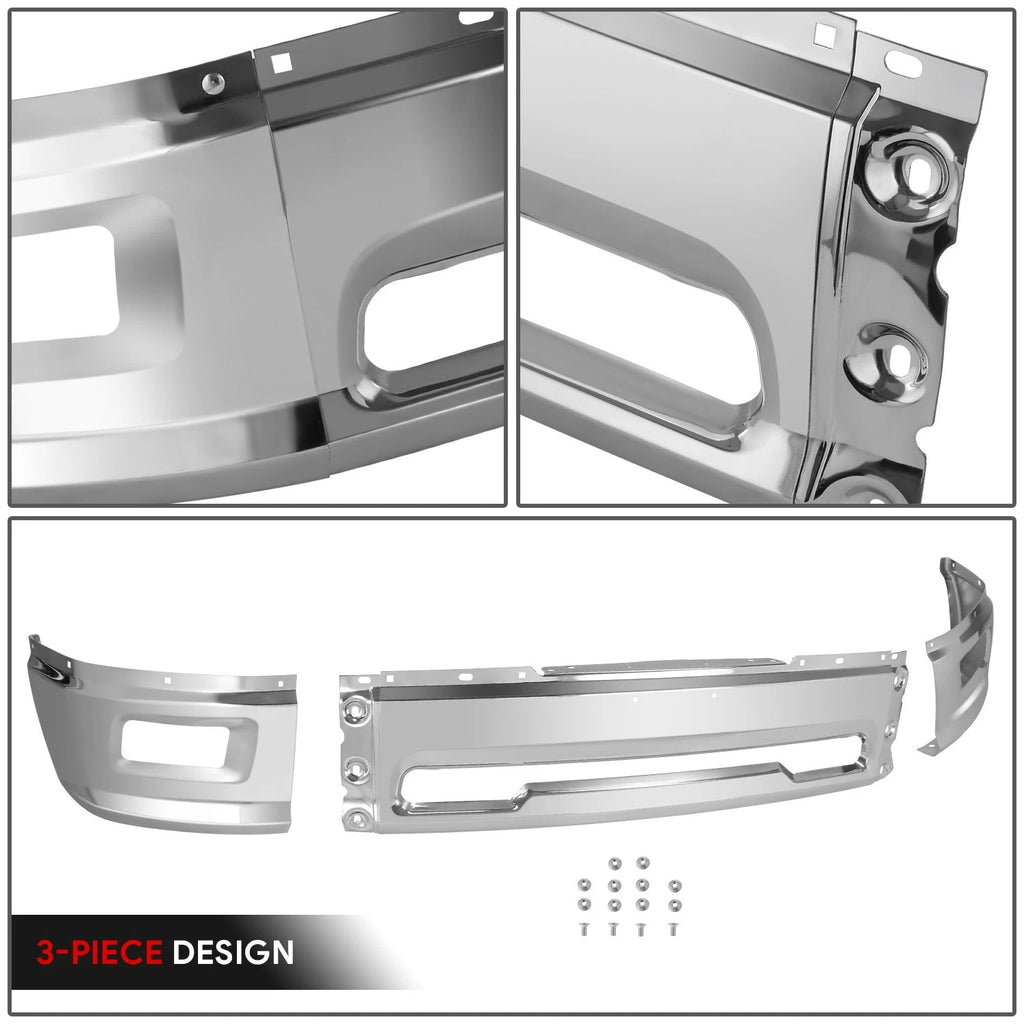 Polished Chrome Front Bumper Face Bar for Ram 1500 (2009–2012)