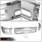 Polished Chrome Front Bumper Face Bar for Ram 1500 (2009–2012)