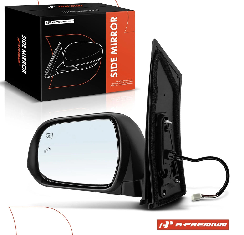 Driver Power Mirror with Power Fold Blind Spot for Toyota Sienna (2013-2017)
