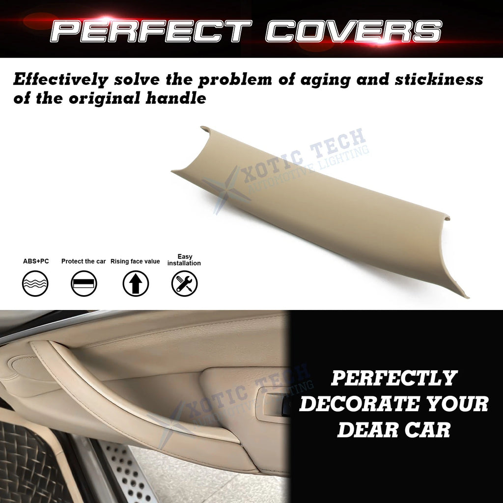 3Pcs Inner Door Pull Handle Cover for BMW X5 E70 (2008-2013)