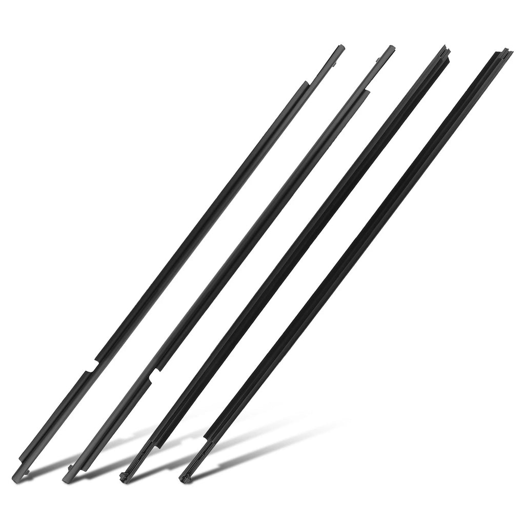4X Window Weatherstrip Set for Toyota 4Runner (2010–Present) 75711-35011 75721-35011