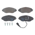 Set of 4 Hella Front Low-Met Brake Pads for Audi S3 VW CC Golf R GTI Jetta