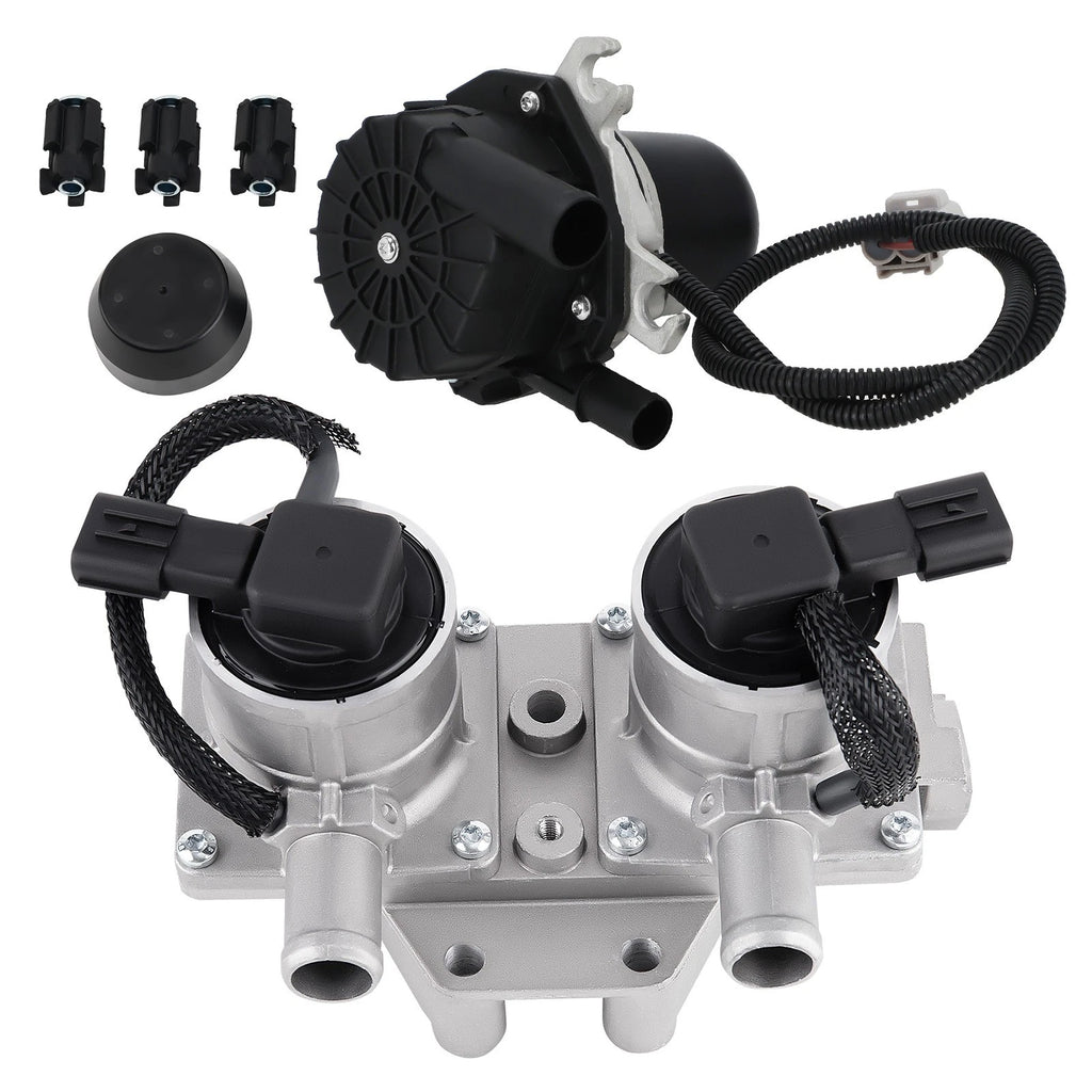 2Pcs Secondary Injection Air Pump & Check Valve for Toyota Sequoia (2001–2007) 176100S010