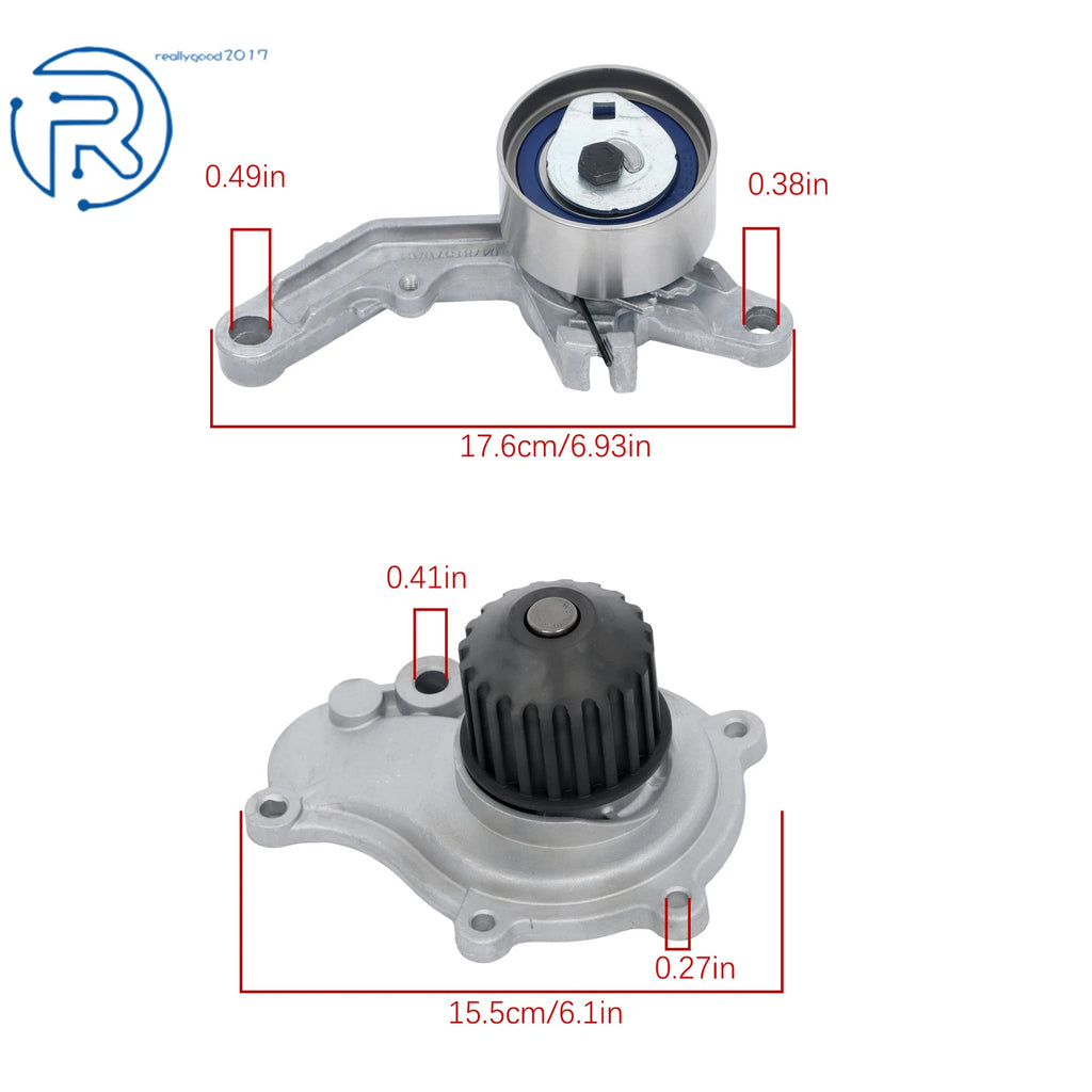 Timing Belt Water Pump Kit for Chrysler PT Cruiser Dodge Caravan (2003–2010)