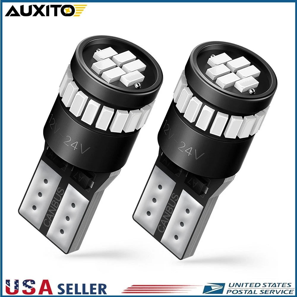 Red LED Inner Tail Light Bulbs for (2825 168 192 194 175 2821 T10)