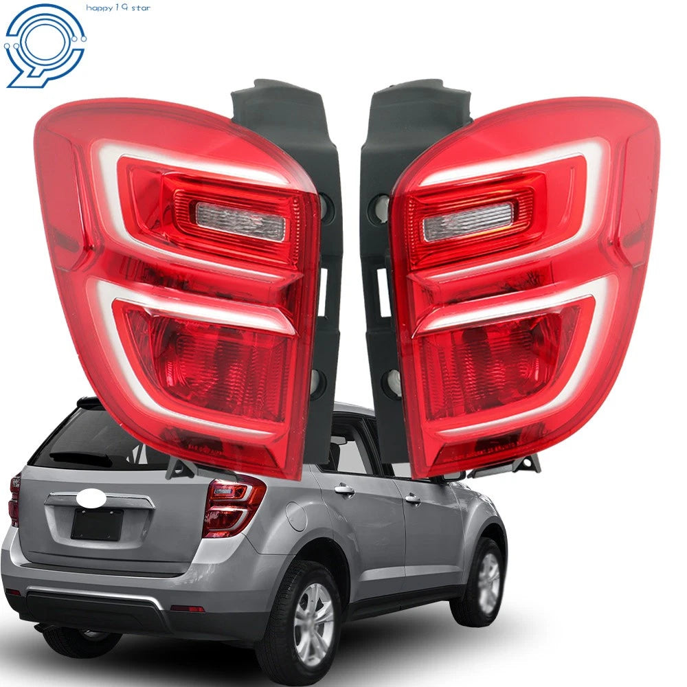 Set of 2 Tail Lights for Chevrolet Equinox (2016–2017) Halogen Rear
