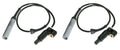 Hella ABS Wheel Speed Sensors Set of 2 for BMW E30 E36 (010039361)