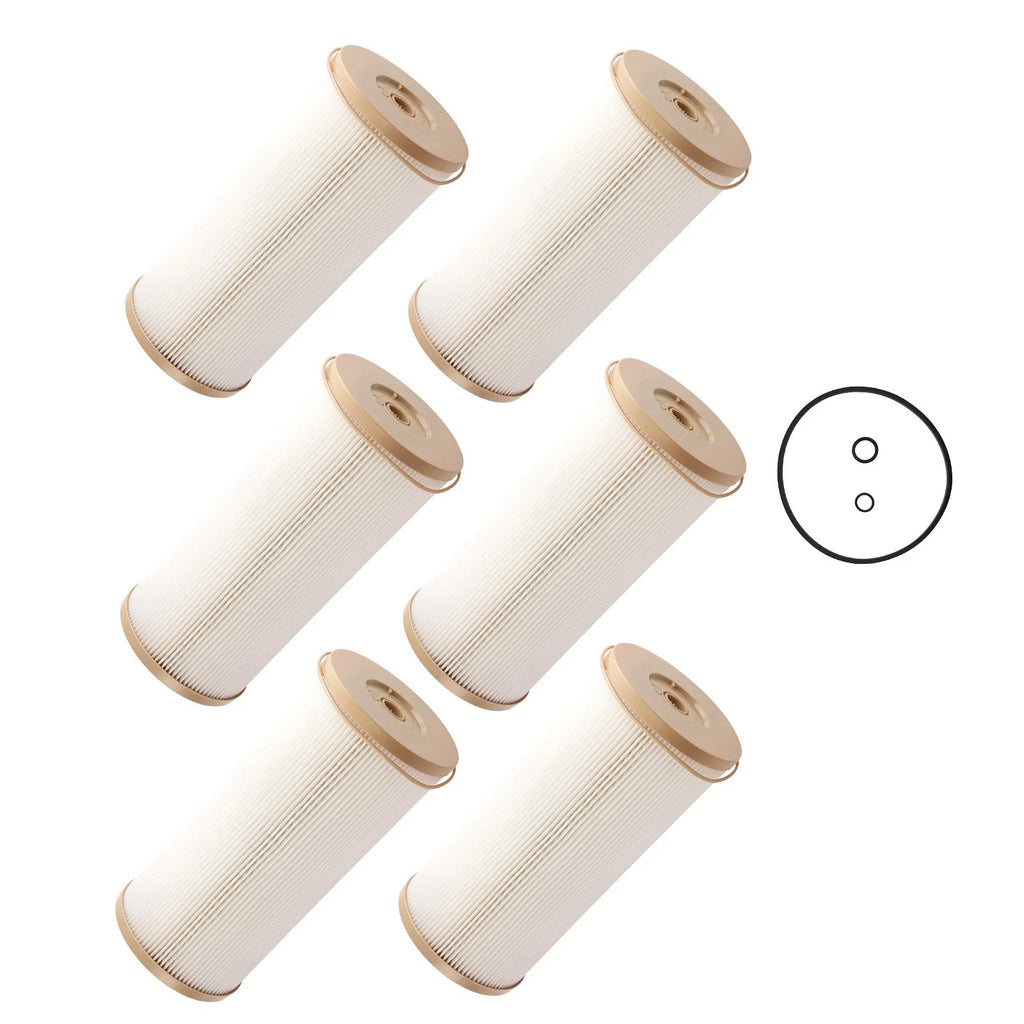 30 Micron Fuel Filter for Freightliner 1000FG (2020) FLA086 FLD112 Set of 6