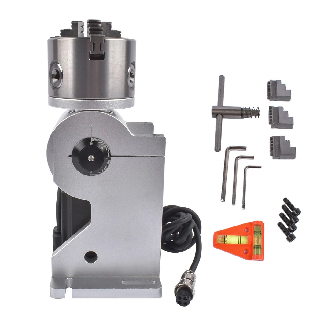 22-70mm D80 Rotary Axis for Fiber Laser Engraver (Compatible with )