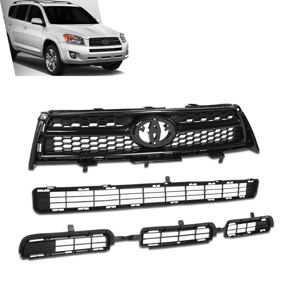Grille Set for Toyota RAV4 (2009–2012)