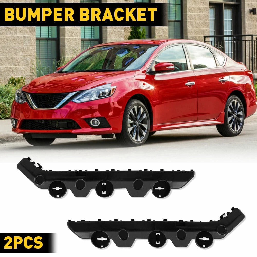 Set of 2 Front Bumper Supports for Nissan Sentra (2016â2019)