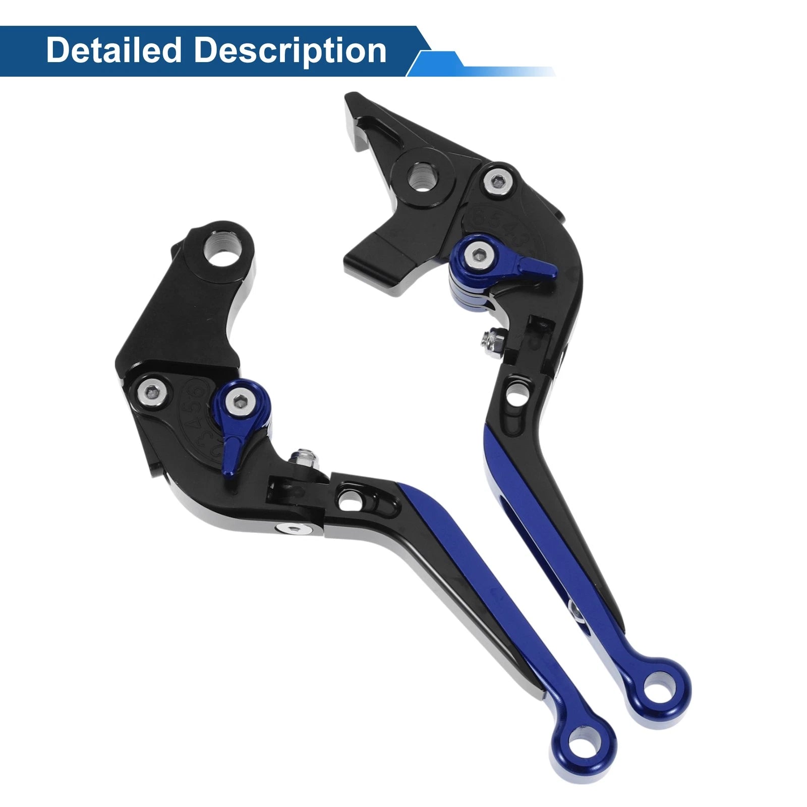 Adjustable Brake Clutch Levers for Honda X11 (1999–2002) Black Blue