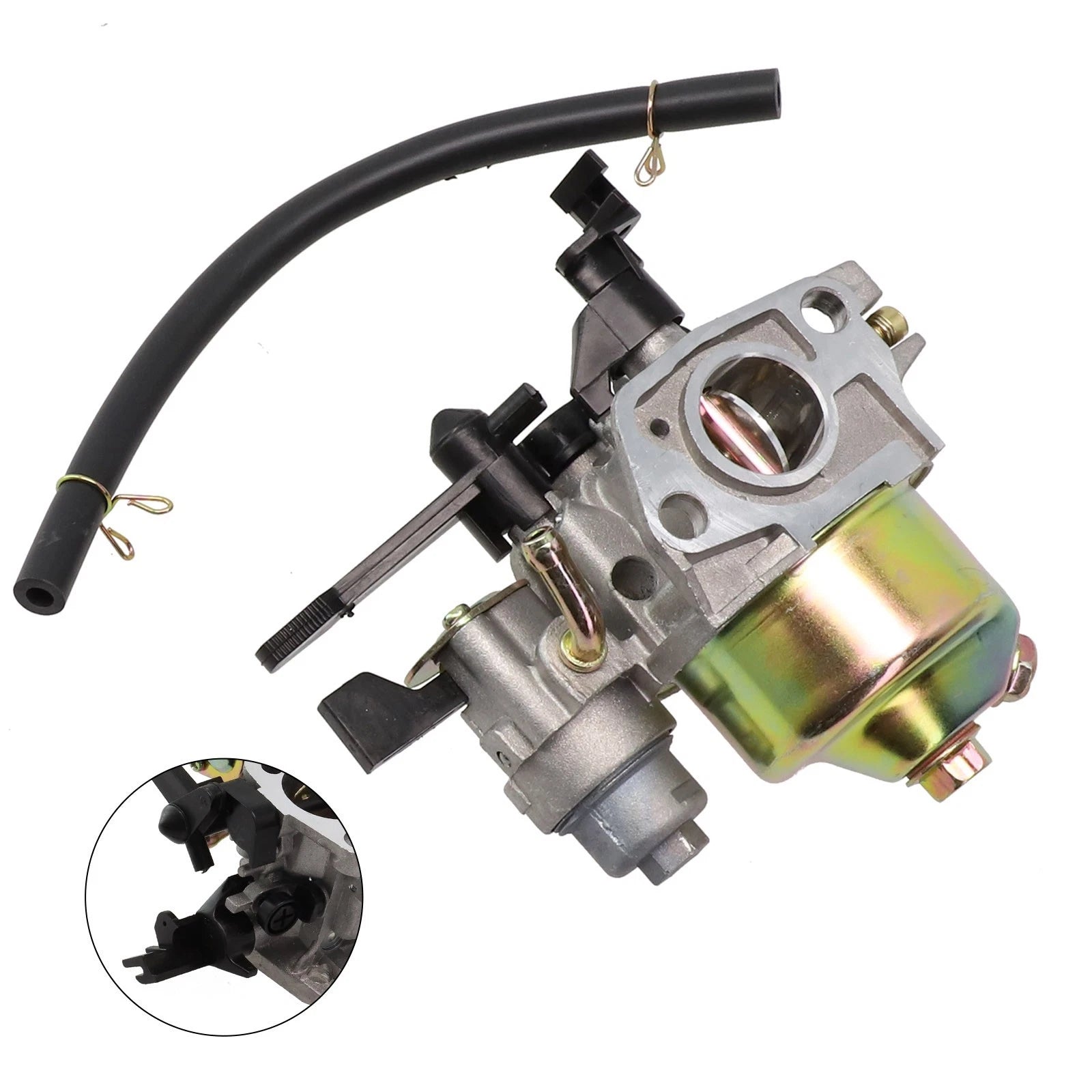 Carburetor for Lawn Mower Engine 6.5 PS (Replacement Part)