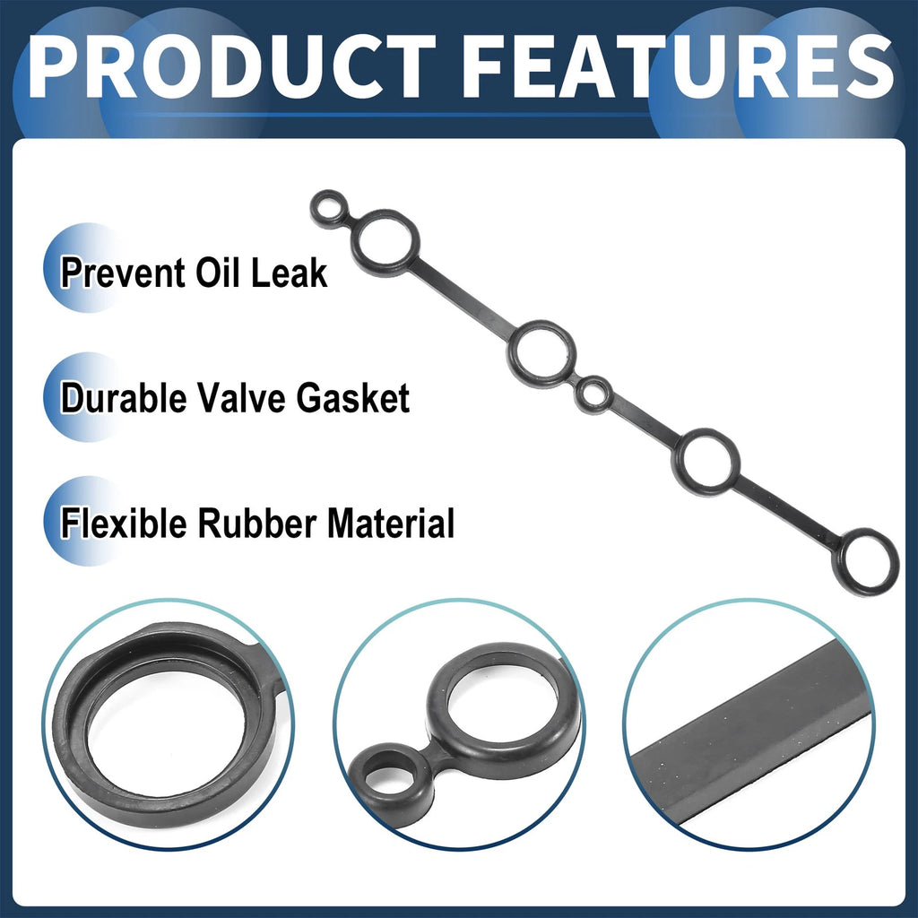 Valve Cover Gasket No. 1327170F00 for Nissan 240SX 2.4L (1995–1998)