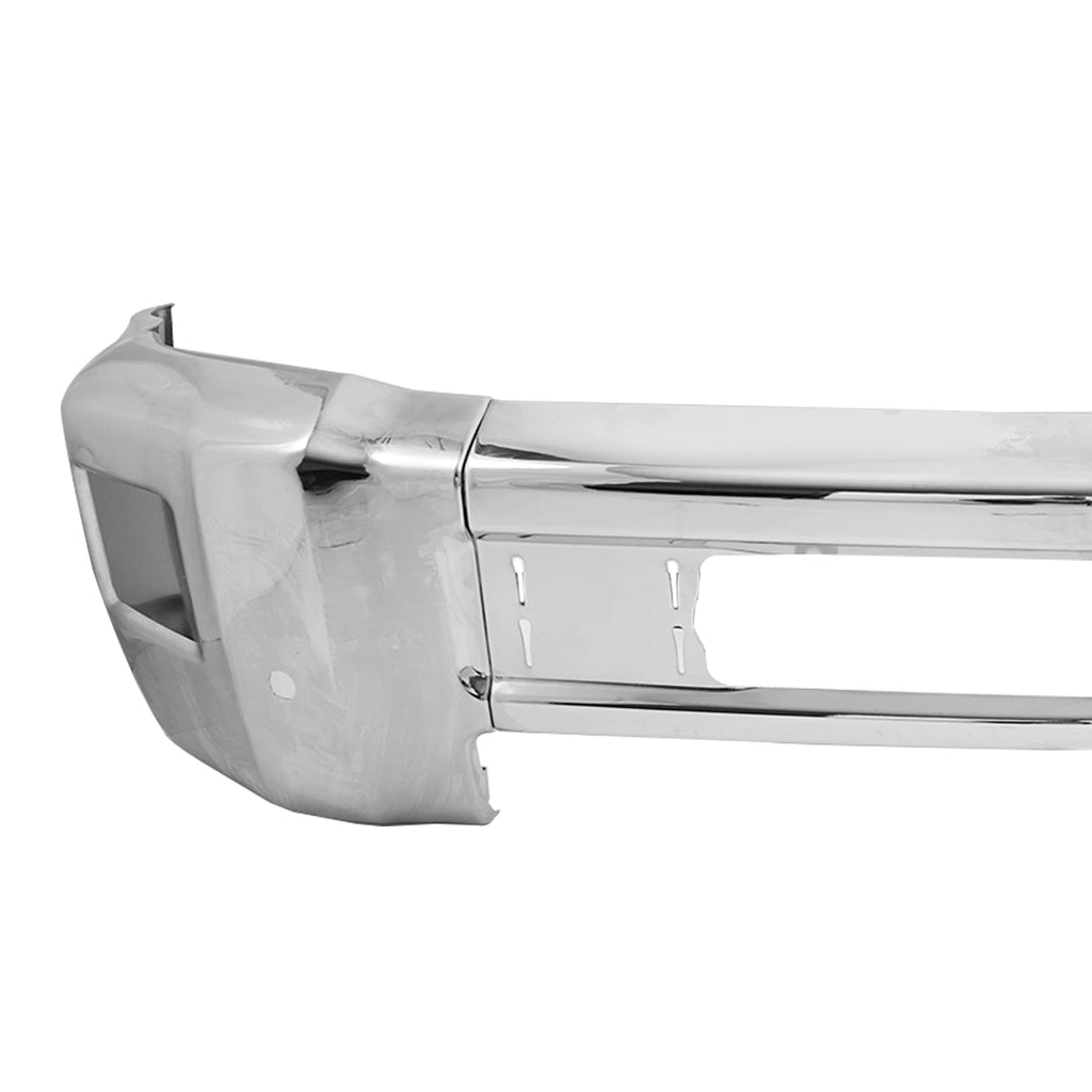 Front Bumper for Chevy Silverado 2500 (2015–2019) Chrome, Fog Light Holes