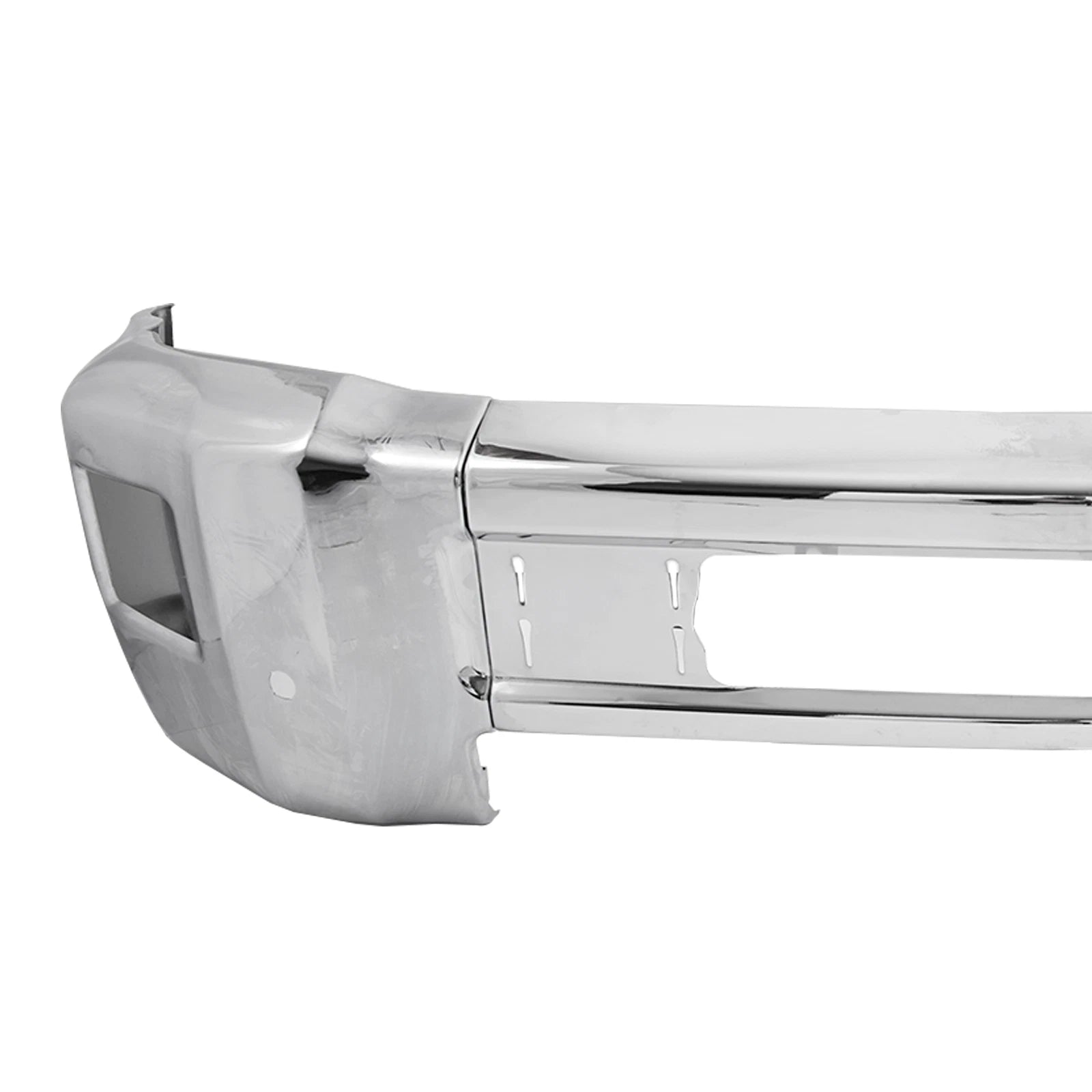 Front Bumper for Chevy Silverado 2500 (2015–2019) Chrome, Fog Light Holes